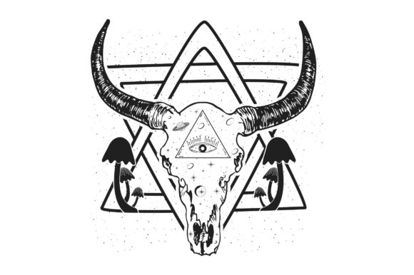 Bull Skull Celestial SVG: A Designer's Review