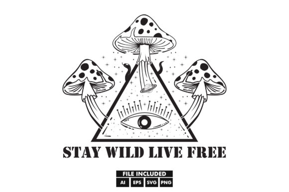 Mushroom Celestial SVG T-Shirt: A Designer's Review