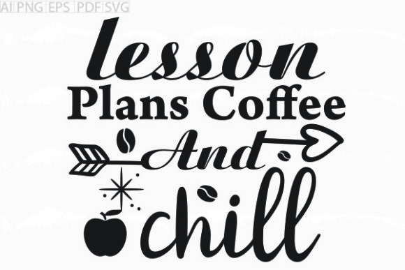 Review: About Lesson Plans Coffee and Chill Svg for Embroidery