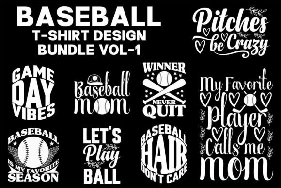 Review: Baseball Typography Svg Design VOL-1 for Embroidery