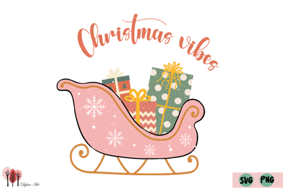 Review: Christmas Santa Sleigh SVG PNG for Embroidery
