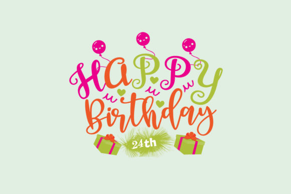 Review: Happy Birthday 24th SVG for Real Embroidery Projects