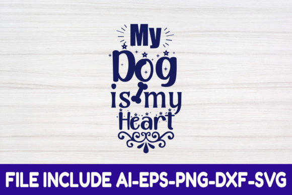 Review: My Dog is My Heart SVG for Embroidery