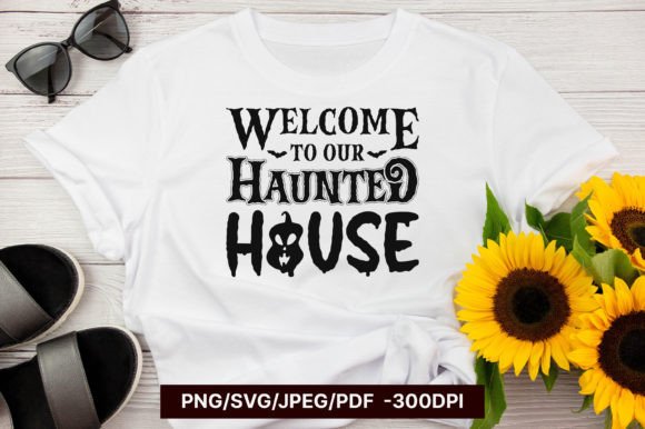 Reviewing the Welcome to Our Haunted House SVG for Stitching