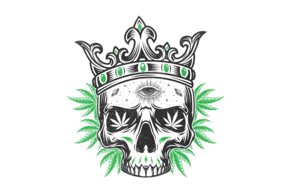 Skull Cannabis Weed T-Shirt SVG: A Designer's Review